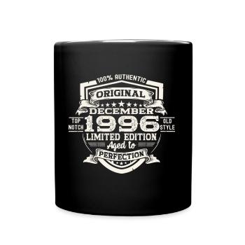 Original December 1996 26th Birthday Gift - Full Colour Mug - black - Front