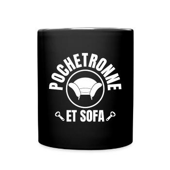 bière, apéritif, alcool - Mug uni - noir - Devant