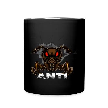 Fourmi État Fourmi Feu fourmi « anti » - Mug uni - noir - Devant