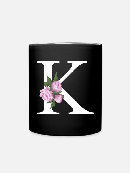 K - Tasse einfarbig - Schwarz