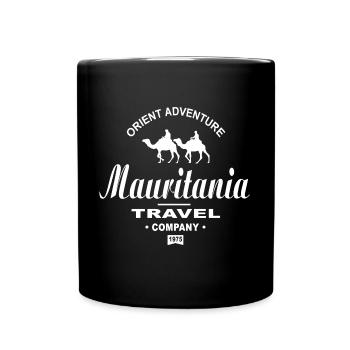 Mauretanien - Mauritania - Tasse einfarbig - Schwarz - Vorne