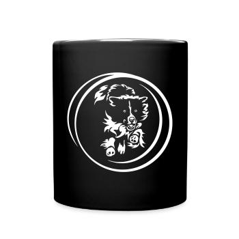 Border Collie "Black Edition" - Full Colour Mug - black - Front