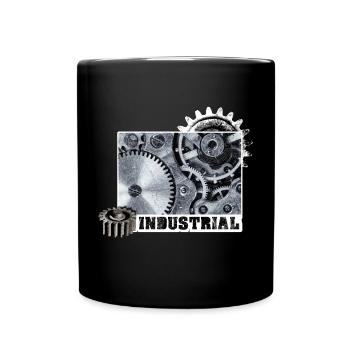 Son industriel - Chemise - Cadeau - Mug uni - noir - Devant
