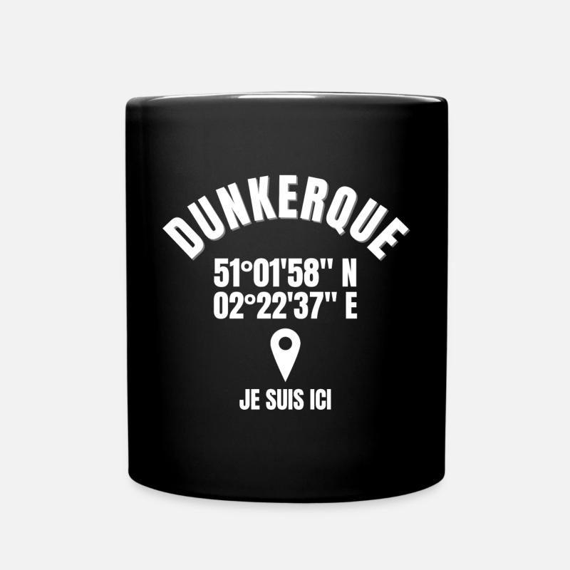 Dunkerque, Nord-Pas-De-Calais, Dunkerquois - Mug uni - noir