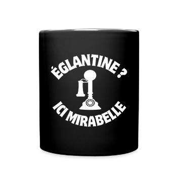 septième compagnie la 7ème compagnie, film culte - Mug uni - noir - Devant