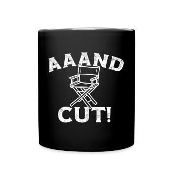 Filmmaker Movie Director Film Enthusiast - Full Colour Mug - black - Front