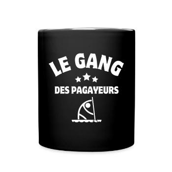 paddle, fan de paddle, pagayer, pagayeurs - Mug uni - noir - Devant