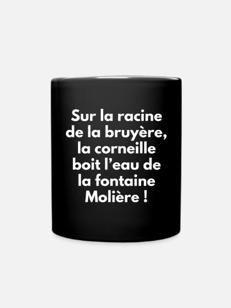 littérature, écrivains, professeur de Français - Mug uni - noir