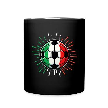 Italy Champion 2024 for Football Fans - Full Colour Mug - black - Front