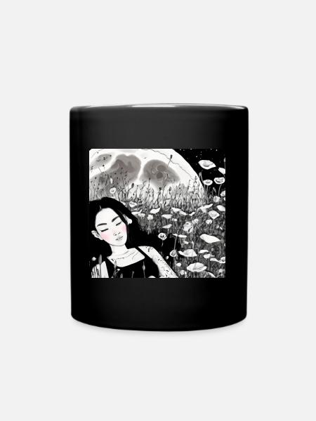 Moon Child - Full Colour Mug - black