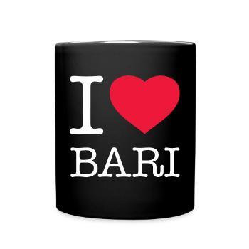 J’ADORE BARI - Mug uni - noir - Devant