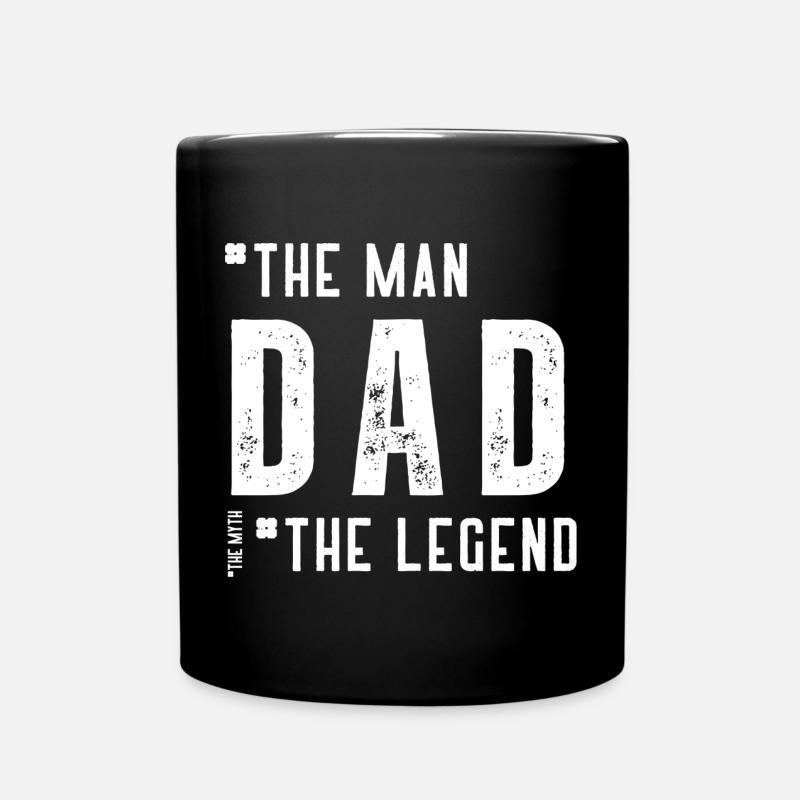 Held der Legende - Tasse einfarbig - Schwarz