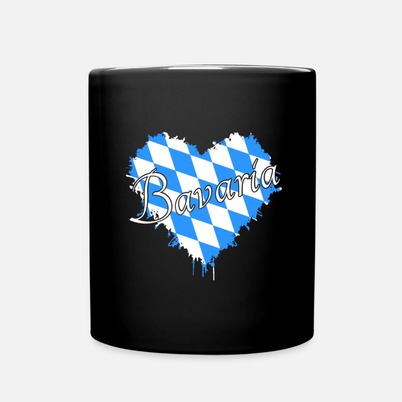 Bavaria Bayern - Tasse einfarbig - Schwarz