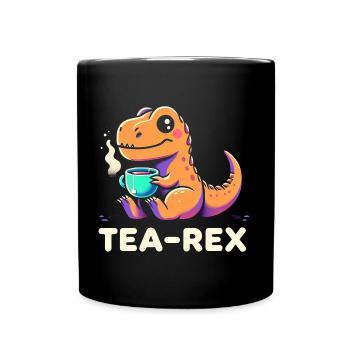 TEA-REX - Thé de dinosaure - Mug uni - noir - Devant