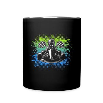 Go-Kart Motorsport Karts Garçons Enfants Kart Racing - Mug uni - noir - Devant