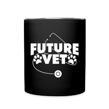 Veterinary student - Full Colour Mug - black - Front