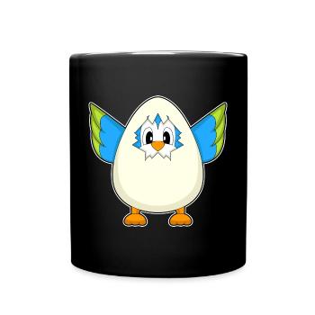 Parrot Egg - Full Colour Mug - black - Front