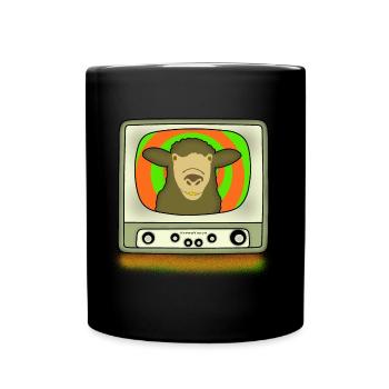 Hypnose Mouton TV - Mug uni - noir - Devant