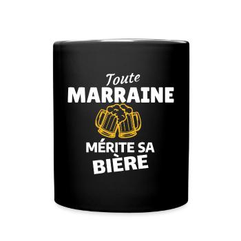 Hochzeit Freunde Bier Spaß Geschenk - Tasse einfarbig - Schwarz - Vorne