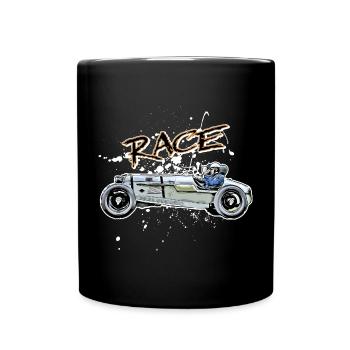 Race - Full Colour Mug - black - Front