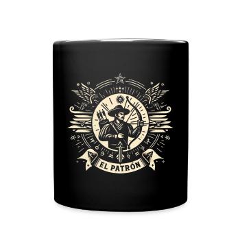 El Patrón Archer Icon - Full Colour Mug - black - Front