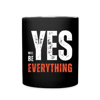 Yes Everything - Mug uni - noir - Devant