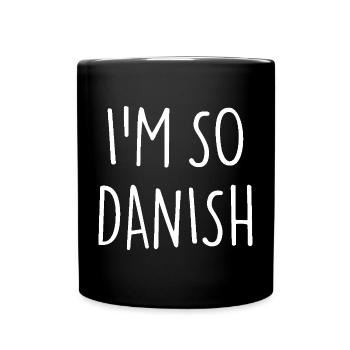 IM SO DANOIS Danemark Dänemark - Mug uni - noir - Devant