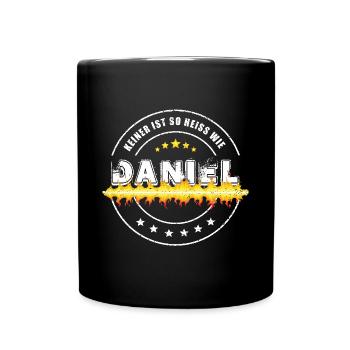 No one is as hot as DANIEL - Full Colour Mug - black - Front