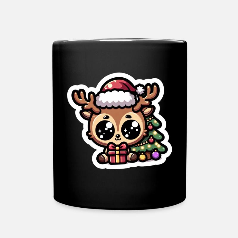 Little Rudolph - Tasse einfarbig - Schwarz