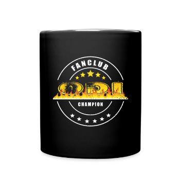STEMPEL ODI Marco Odermatt - Tasse einfarbig - Schwarz - Vorne