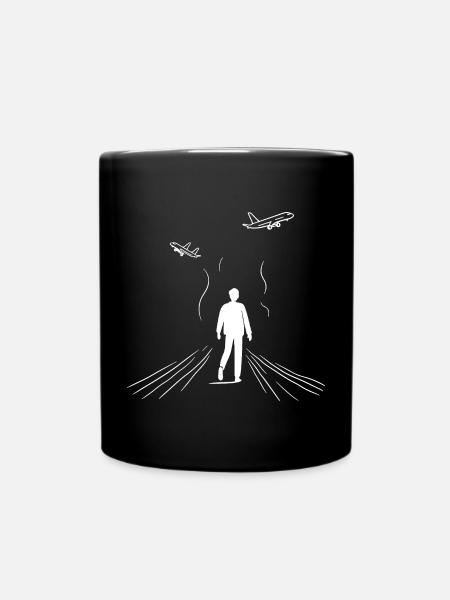 Observateur d’avion - Mug uni - noir