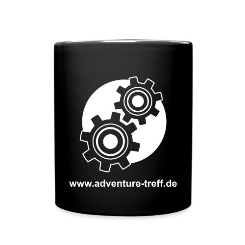 Treff Logo mit URL - Tasse einfarbig