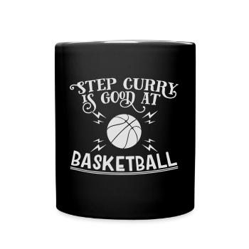 Bonne au basket-ball - Mug uni - noir - Devant