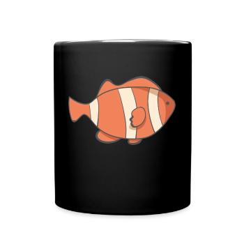 Poisson Clownfish - Mug uni - noir - Devant