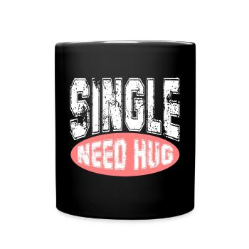 Besoin unique - Mug uni - noir - Devant