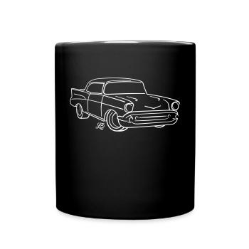 Chevy Bel Air - American Dream - Idée cadeau - Mug uni - noir - Devant