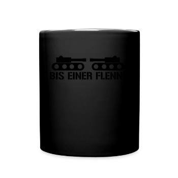 Until one flies! - Full Colour Mug - black - Front