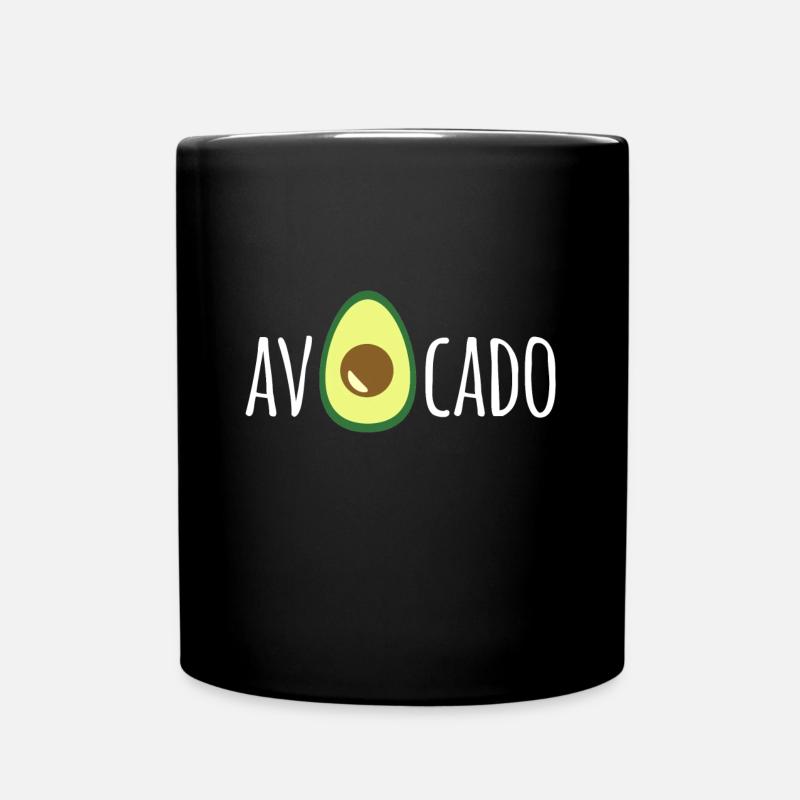 AvOcado - Tasse einfarbig - Schwarz