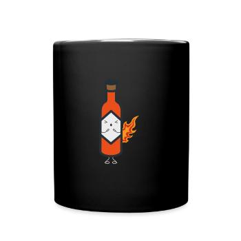 Chilli Sauce - Full Colour Mug - black - Front