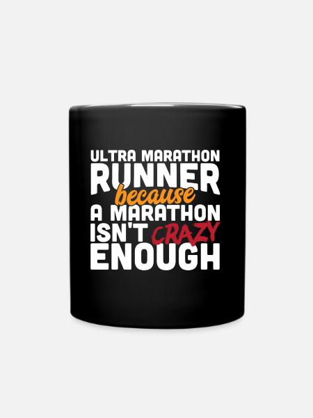 Coureur Ultra Marathon - Mug uni - noir