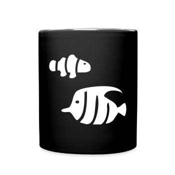 Clown fish - Full Colour Mug - black - Front
