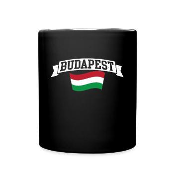 Budapest Hungary shirt - Full Colour Mug - black - Front