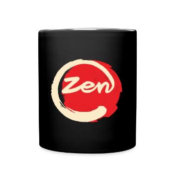 Zen - Mug uni - noir - Devant