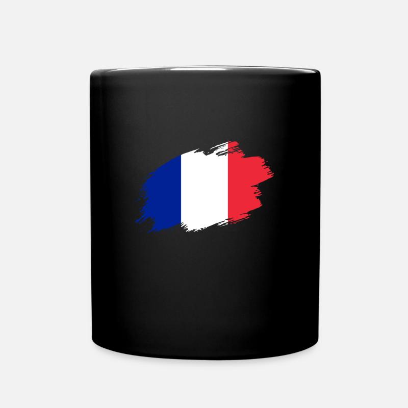 France drapeau français drapeau drapeau tricolore - Mug uni - noir