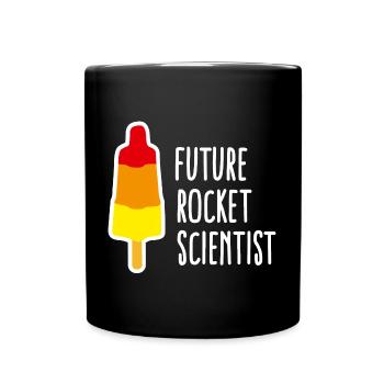 Future rocket scientist popsicle obtention diplôme - Mug uni - noir - Devant