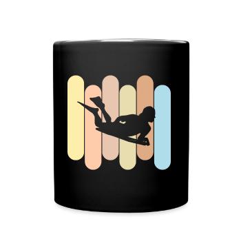 Bodyboarding - Full Colour Mug - black - Front
