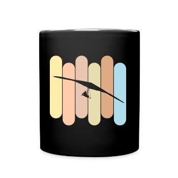Paragliding - Full Colour Mug - black - Front