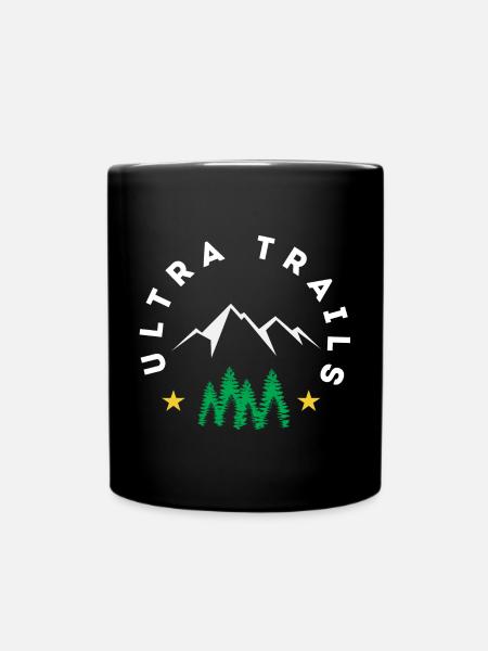 Ultra Trails - Full Colour Mug - black