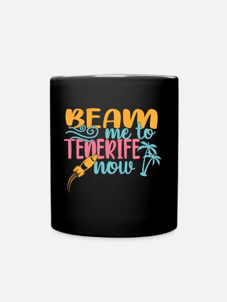 Tenerife - Mug uni - noir