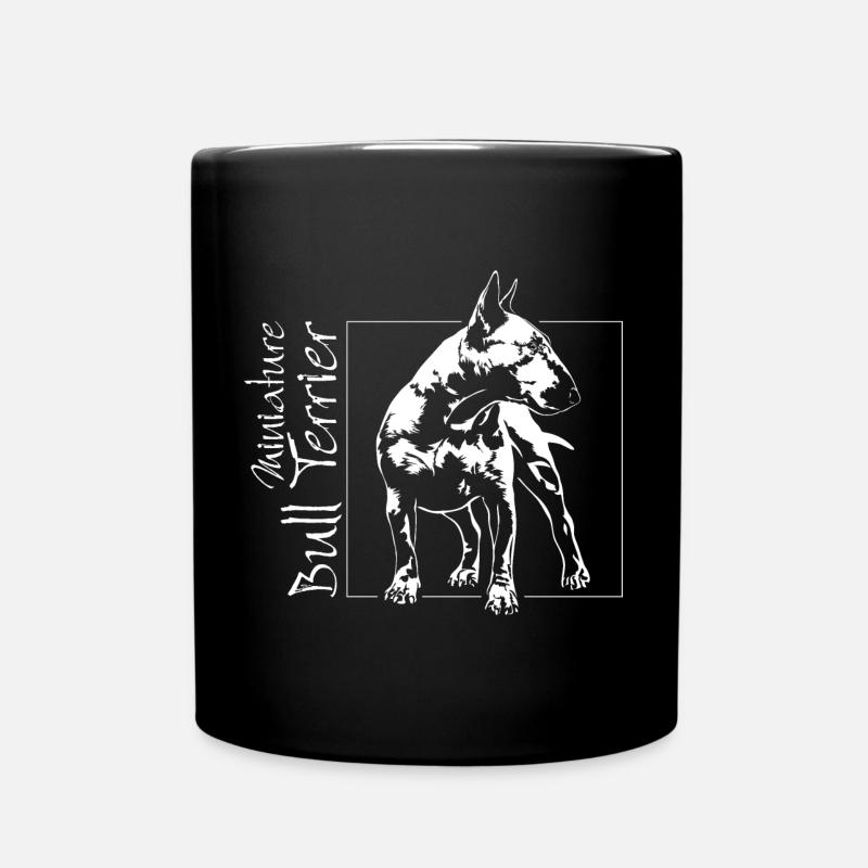 Chien canin BULL TERRIER miniature Wilsigns - Mug uni - noir
